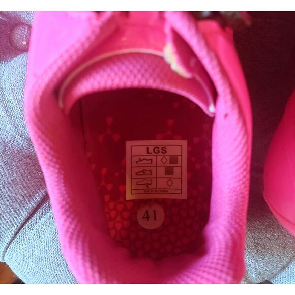 Louis Garneau Peloton Women's Cycling Shoes Pink/Ruby EU 41 US 9.5 - Picture 4 of 5